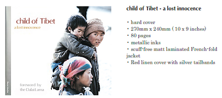 Cover of Child of Tibet - a lost innocence